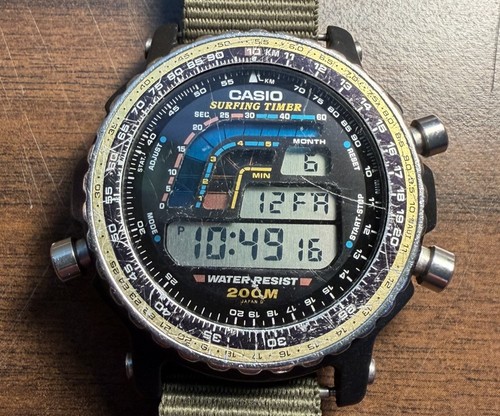 Raro tempo surf casio - tempo,
