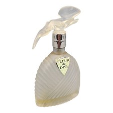 VINTAGE PROFUMO DONNA FLEUR DE DIVA - UNGARO - Paris  BOTTIGLIA PROFUMO vuota
