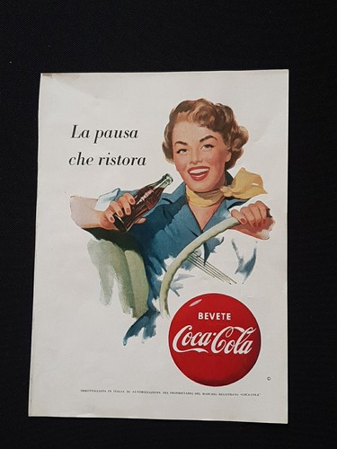 Pubblicità coca cola anni - pubblicitÀ,
