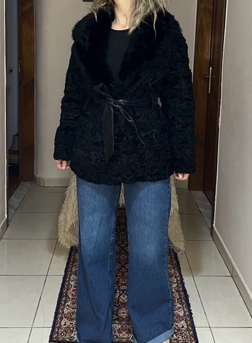 Cappotto pelliccia astrakhan - cappotto,