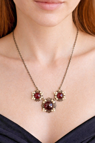 Fiorino collana artigianale - collana,
