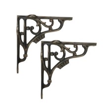 Staffa mensola 2 pezzi opaca