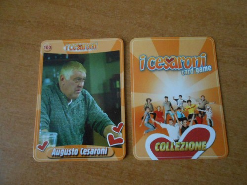 Figurina card game - game, cesaroni