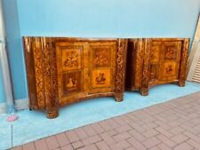 Coppia di Credenze Mosse Lastronate - Restaurata (in corso d'opera)_car 3109