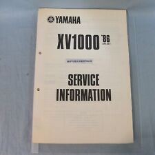 Per Yamaha xv 1000 2AE moto manuale informazioni officina tecniche assistenza