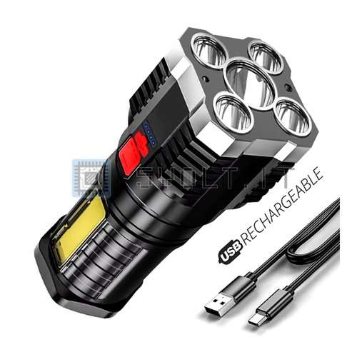 Torcia led luci - torcia, 5