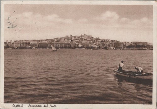 Cartolina cagliari panorama - cartolina*,