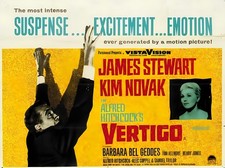 Vertigo -Poster B— Poster film retrò, tela classica