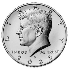 USA 🇺🇸 1/2 DOLLARO 2025