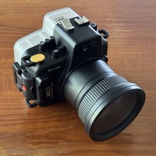 Custodia subacquea Sea Frogs per Canon EOS 80d - custodia impermeabile DSLR Seafrogs