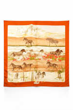 Salvatore Ferragamo Silk Scarf