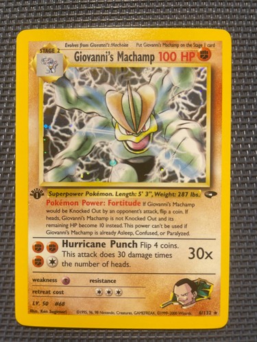 Pokemon giovanni machamp - pokemon, giovanni's
