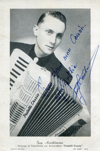 Guy aeschlimann accordéoniste - aeschlimann,