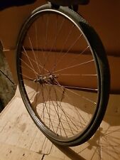 Ruota Anteriore Bianchi Riquadro 28" Freni A Bacchetta 1938 con ingrassatore