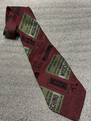 Cravatta uomo moschino - uomo,