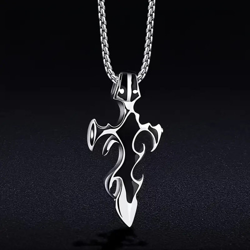 Collana uomo acciaio - collana, inox
