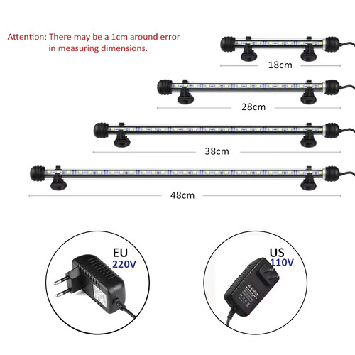 Luce barra led acquario - luce,