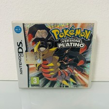 POKEMON VERSIONE PLATINO ITALIANO GIOCO NINTENDO DS COMPLETO FUNZIONANTE