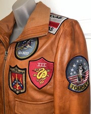 TOP GUN Giacca Vera Pelle
