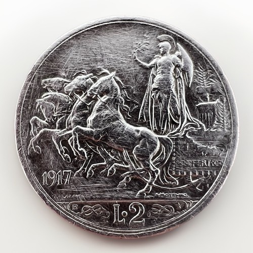 Italia lire 1917 - 2,