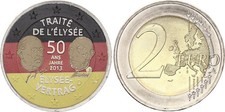 2 Euros - Traité de l'Elysée