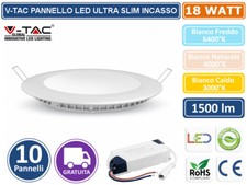 SET10 PANNELLI V-TAC FARETTO