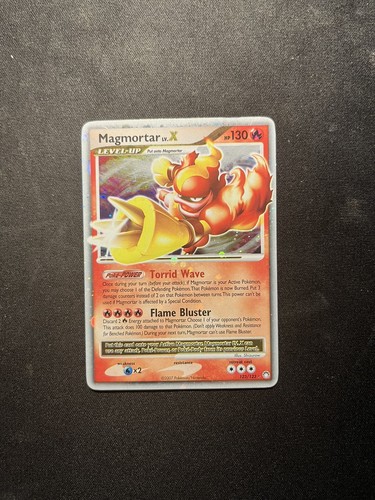 Carta pokemon magmortar x - carta,