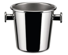Secchiello per ghiaccio Alessi 5051 acciaio inox 18/10