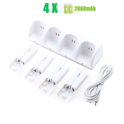 Wii controller batteria - 4x,