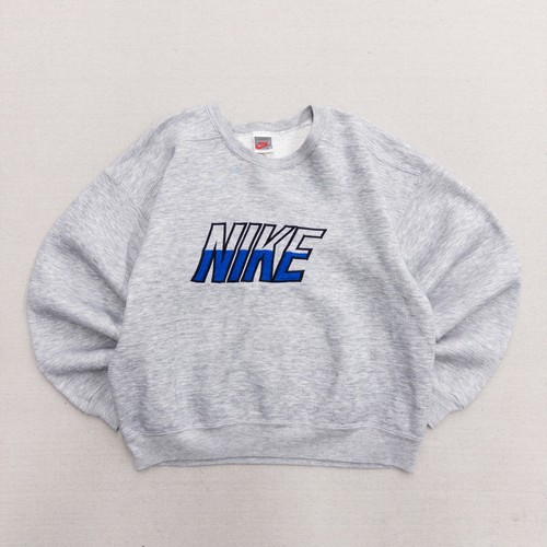 Felpa nike vintage grigia - felpa,