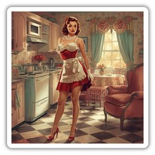 Pin Up Girl Adesivo Vinile