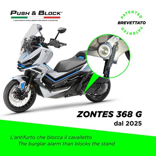 Antifurto meccanico push - antifurto,