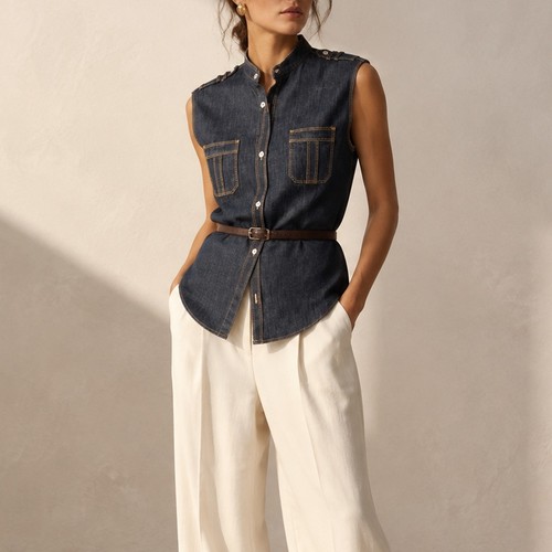 Dsquared2 top denim - top, in