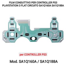 FILM CONDUTTIVO PER CONTROLLER PS3 PLAYSTATION 3 FLAT CIRCUITO SA1Q160A SA1Q188A