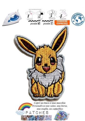 Patch eevee pokémon toppa - patch,