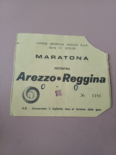 Biglietto calcio arezzo - biglietto,