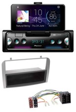 Pioneer USB MP3 Bluetooth DAB autoradio per Alfa Romeo 147 GT argento vano portaoggetti