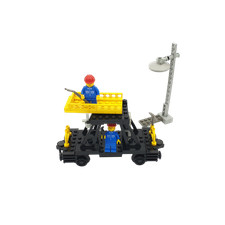 Lego® TRENO 4,5V 12V Ferrovia 7821 servizio macchina