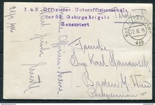 1916 Austria Ufficiale Scuola