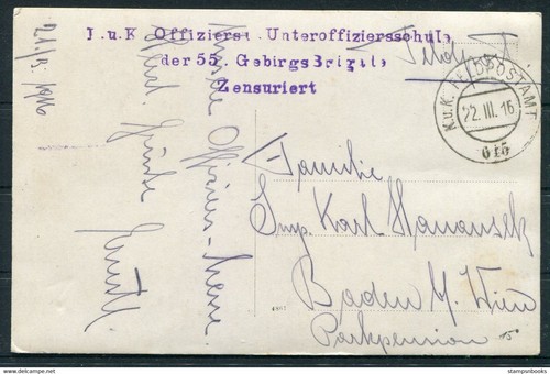 1916 austria ufficiale scuola - austria,