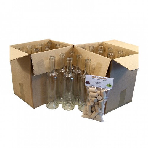 Bottiglie vino trasparente - bottiglie,