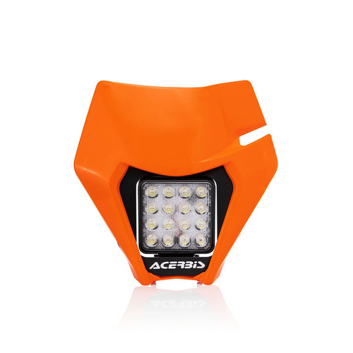 Maschera portafaro arancio - maschera,