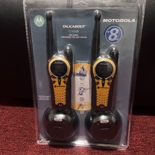 Motorola Talkabout T7400R FRS/GMRS Consumer radio bidirezionale giallo nero sigillato