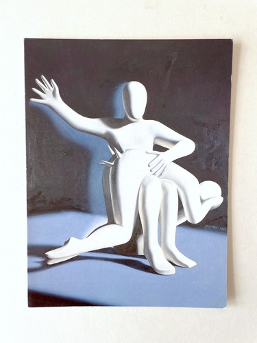 Mark kostabi showcard - kostabi, from