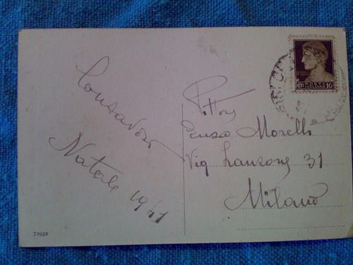 Silvio consadori autografo - -,