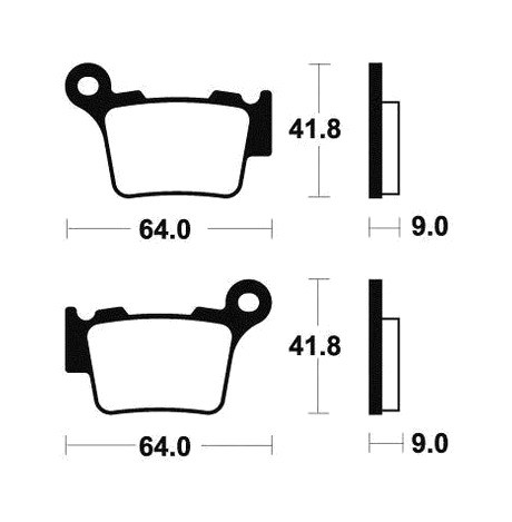 Tecnium sintered brake - sintered,