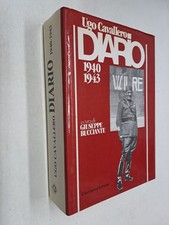 DIARIO 1940 1943 CURA BUCCIANTE - UGO CAVALLERO - CIARRAPICO - 1984