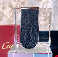Fermasoldi Cartier in pelle