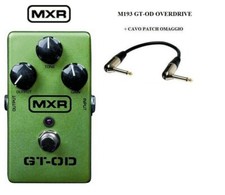 MXR GT-OD Overdrive M193 EFFETTO OVERDRIVE A PEDALE PER CHITARRA con cavo patch