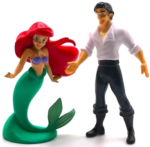 Ariel prince eric set figure - ariel, &